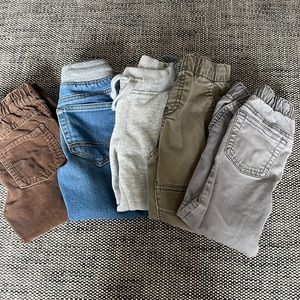5 pairs of 3T Boy Pants